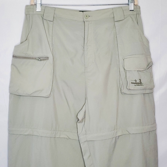 Cabela's Guidewear Convertible Pants Men's 2XL Nylon Fishing Hunting Gorpcore - Picture 2 of 15